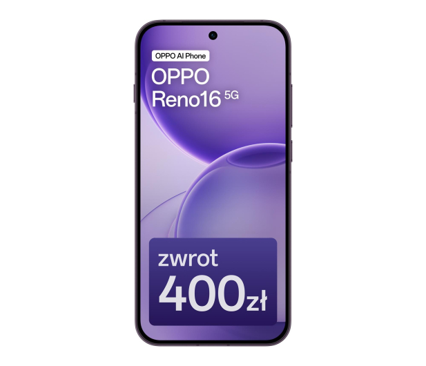 OPPO Reno16 5G 8/512GB Dark Purple - 1575583 - zdjęcie 2